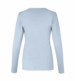 ID Identity - T-shirt 0509 Dame L/Æ Lys blå