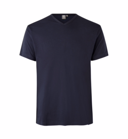 ID Identity - T-shirt V-hals 0514 Navy