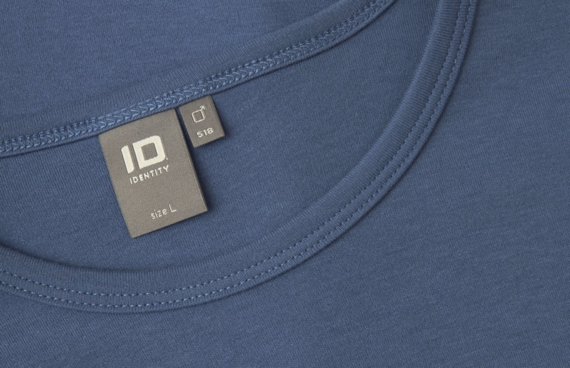 T-shirt 0518 L/Æ Indigo, str. L