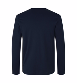 ID Identity - T-shirt 0518 L/Æ Navy