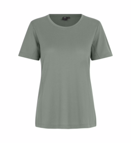 ID Identity - T-shirt 0529 Dame Støvet Grøn