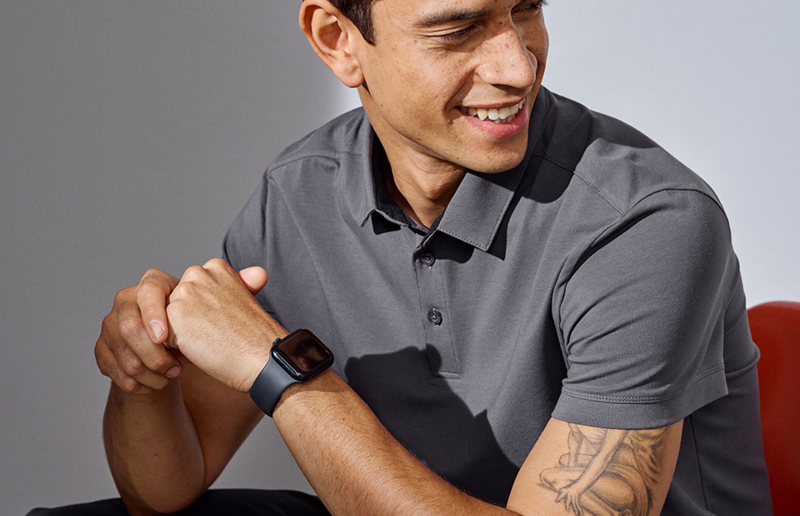 Poloshirt 0534 Silver grey, str. S