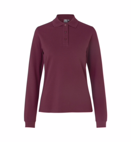 ID Identity - Poloshirt 0545 Dame L/Æ Bordeaux
