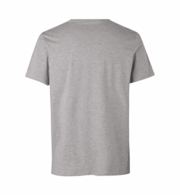 ID Identity - T-shirt "Gots" 0552 Lys grå melange