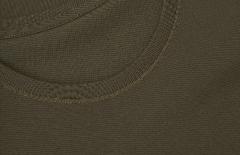 T-shirt 0553 Dame Oliven, str. L