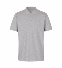 ID Identity - Poloshirt 0586 Lys grå melange