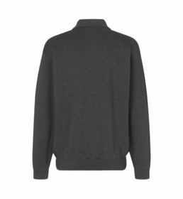 ID Identity - Polosweatshirt 0601 Grafit melange
