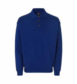 ID Identity - Polosweatshirt 0601 Kongeblå