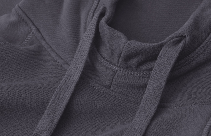 Hættetrøje 0637 Dame Silver grey, str. 2XL