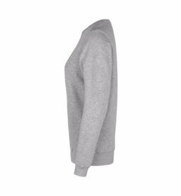 ID Identity - Sweatshirt 0683 Dame Lys grå melange