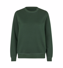 ID Identity - Sweatshirt 0683 Dame Flaskegrøn