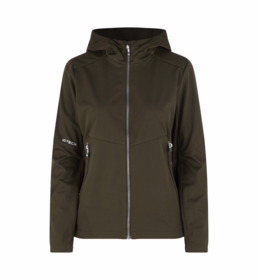 ID Identity - Softshell jakke 0837 Dame Oliven