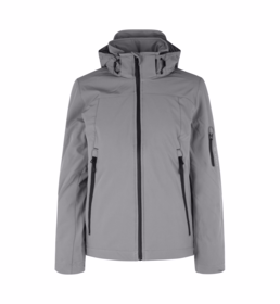 ID Identity - Softshell jakke 0899 Dame Grå