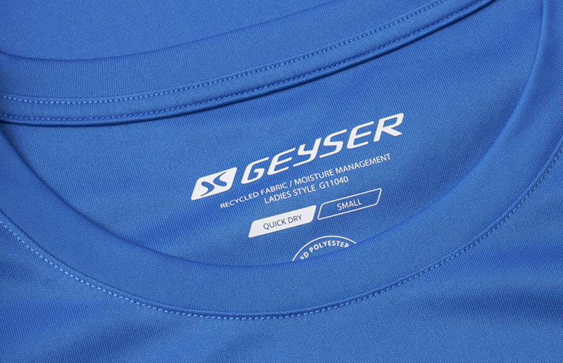 T-shirt Dame G11040 Azur, str. L