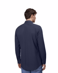 Seven Seas - Skjorte S51 Slim Navy