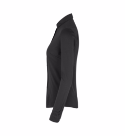 Seven Seas - Skjorte S85 Dame Modern Sort