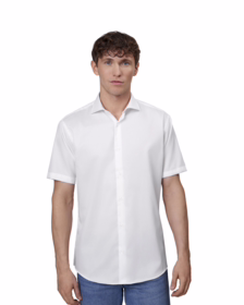 Seven Seas - Skjorte S/S SS254 Mod. Fit Hvid