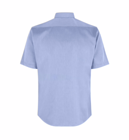 Seven Seas - Skjorte S/S SS254 Mod. Fit Lys Blå