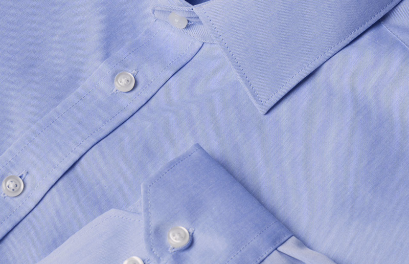 Skjorte L/S SS30 Slim Fit Lys blå, Str. XL