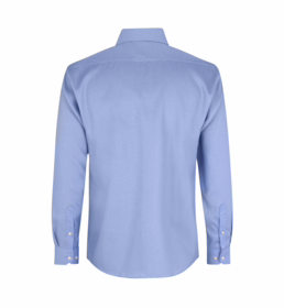 Seven Seas - Skjorte L/S SS310 Mod. Fit Lys Blå