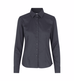 Seven Seas - Skjorte Dame L/S SS740 Royal Mod. Fit Koks Grå