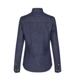 Seven Seas - Skjorte Dame L/S SS770 Denim Mod. Fit Indigo