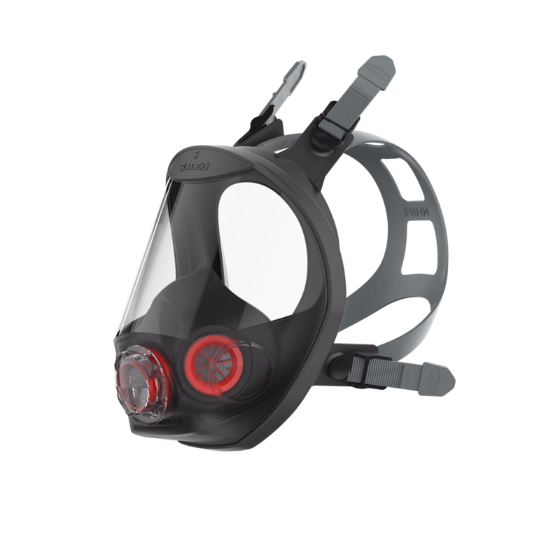 Helmaske Force10 presstocheck, str. S