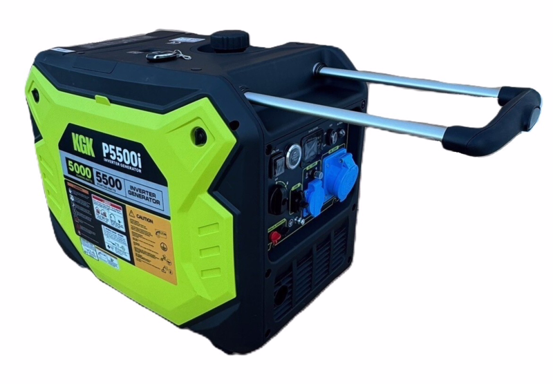 Generator Inverter P-5500i (El start), inkl. fjernbetjening