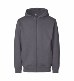 PRO Wear - Hættesweat m/lyn 0388 Silver grey