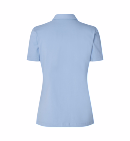 Seven Seas - Poloshirt Organic Dame S523 Lys blå