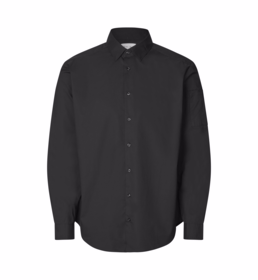 Seven Seas - Skjorte Poplin S66 Sort