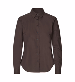 Seven Seas - Skjorte Dame Poplin S67 Mocca