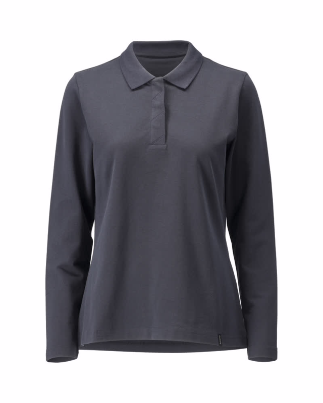 Poloshirt L/Æ Dame 26093 Mørk marine, str. XL