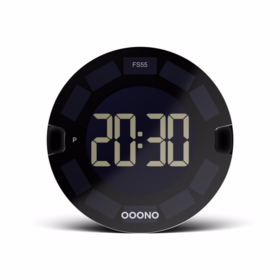 OOONO - Parkeringsskive P-DISC NO3 Black