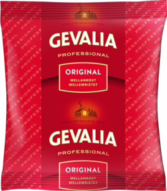 Gevalia - Kaffe Formalet Prof 64, poser á 65 gram