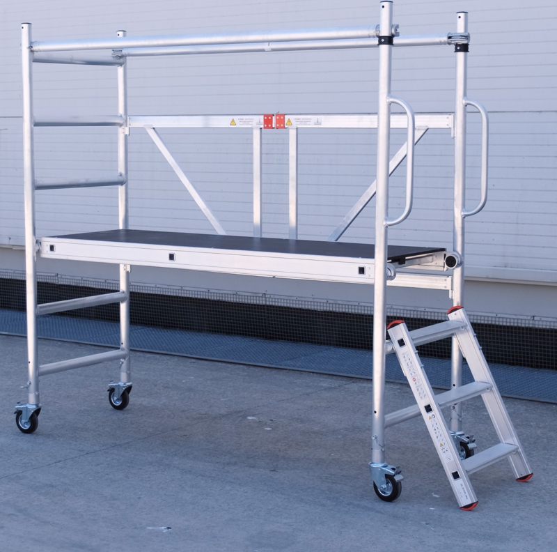 Foldestillads m/trappe 1960 × 760mm
