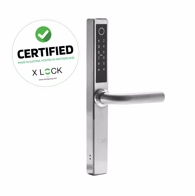 Langskiltesæt Smartlock ST-2 RS f/skandi. Lås, INDENDØRSBRUG