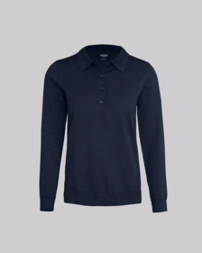 Nimbus Nordic - Striktrøje m/knap Dame L/Æ Brighton Navy
