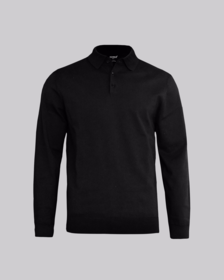 Nimbus Nordic - Striktrøje m/knap L/Æ Brighton Black