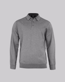 Nimbus Nordic - Striktrøje m/knap L/Æ Brighton Grey