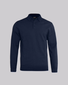 Nimbus Nordic - Striktrøje m/knap L/Æ Brighton Navy