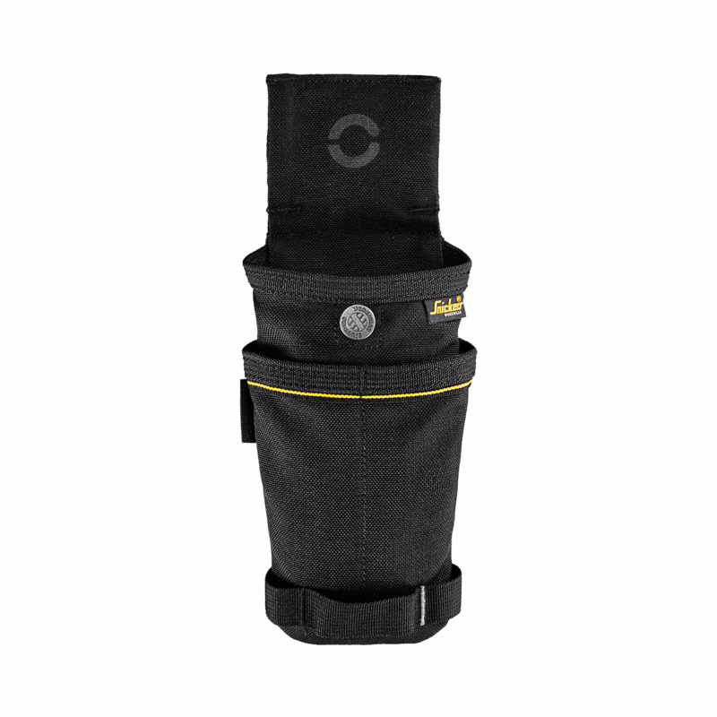 Værktøjslomme lang Q-Lock 9740 Sort/gul One size