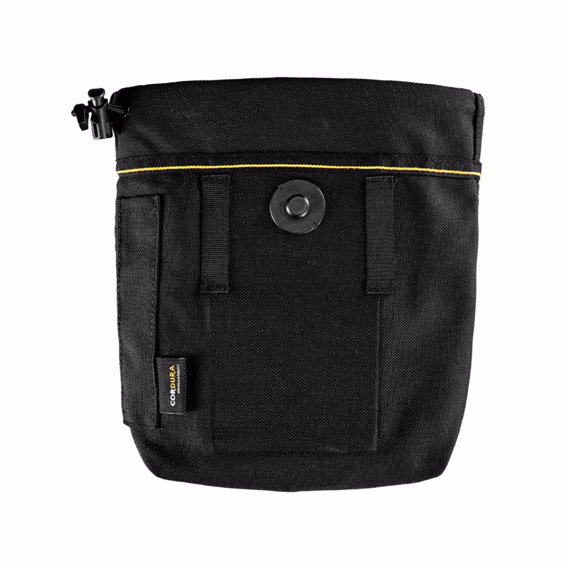 Værktøjslomme stor Q-Lock 9741 Sort/gul One size