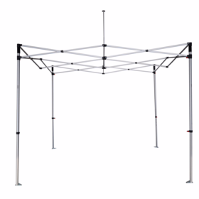 STROXX - Telt foldebart m/alu ramme 3x3 m, m/sidestykke, u/tag