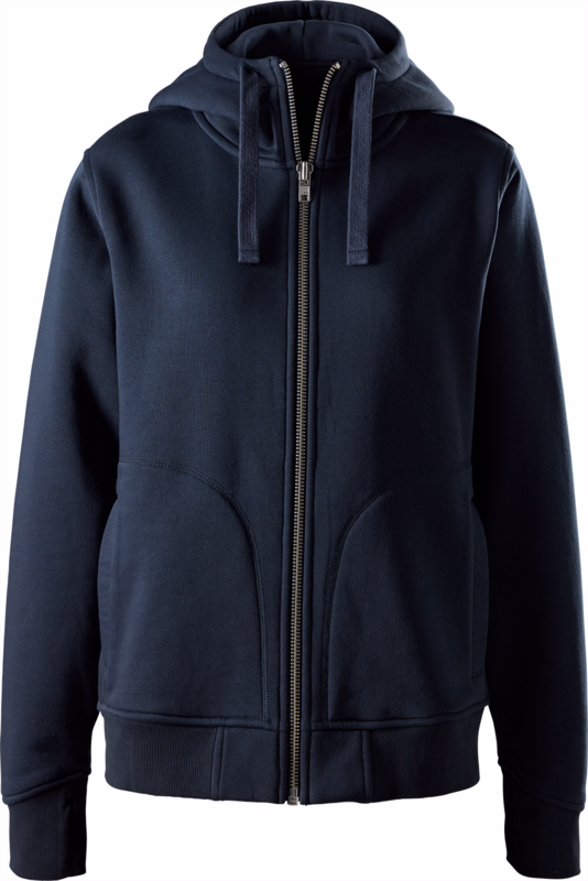 Hættesweat jakke Heavy Dame 2047 Navy, str. 2XL