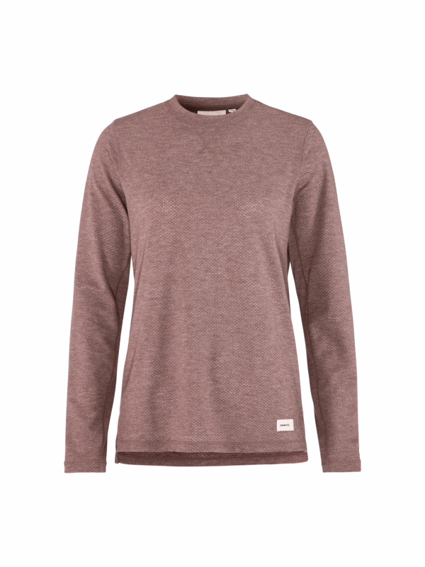 Undertrøje L/Æ Dame Baselayer Flint melange, str. M