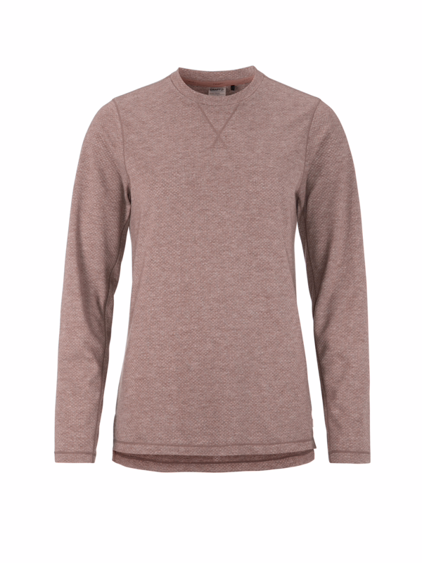 Undertrøje L/Æ Dame Baselayer Rose Brownmel, str. 2XL