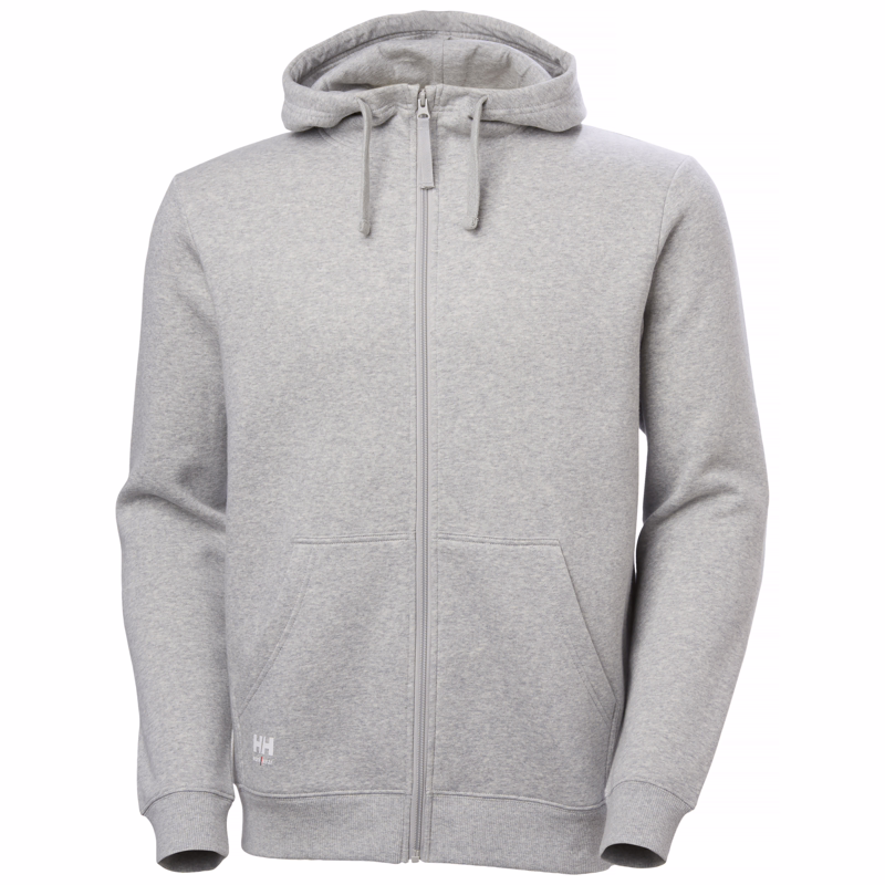 Hættetrøje 79404 Grey melange, str. XS