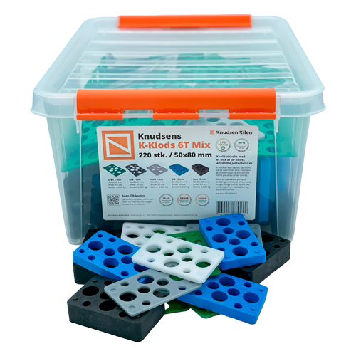K-Klodser 2-20mm 6T Mix plastboks 220 stk