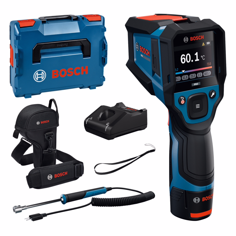 Spotmåler 12V GIS12V-800-16/KTYPE, 1x2,0 Ah